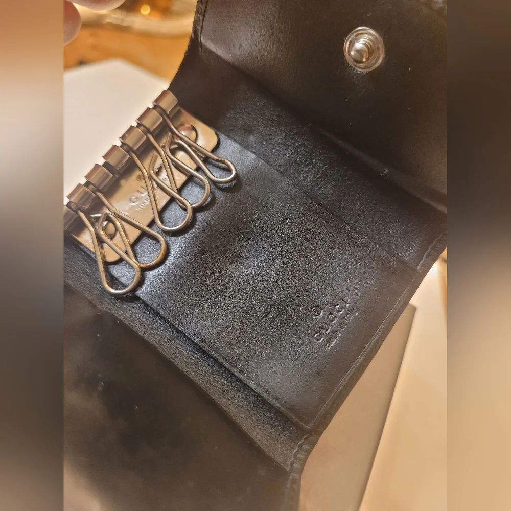 Gucci Key Case Black